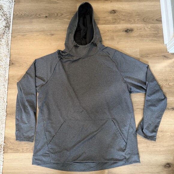 Unrl Other - UNRL Crossover Hoodie II Gray Fleece Mens 3XL Pullover